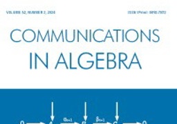 Communications In Algebra
