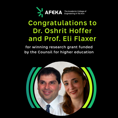 Grant to Dr. Oshrit Hoffer